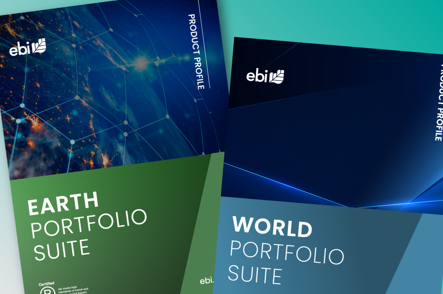 Earth and World Product profile covers.